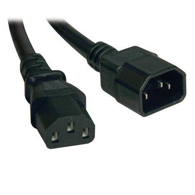 TrippLite P004 010 Standard Computer Power Extension Cord 10A 18AWG IEC 320 C14 to IEC 320 C13 10 ft.