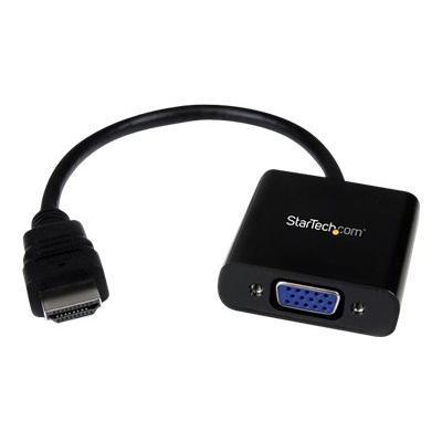 Startech Hd2vgae Hdmi To Vga Adapter Converter For Desktop / Laptop / Ultrabook Video Converter - Black