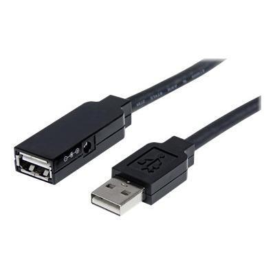 StarTech.com USB2AAEXT20M 20m USB 2.0 Active Extension Cable M F USB extension cable USB M to USB F USB 2.0 66 ft active black