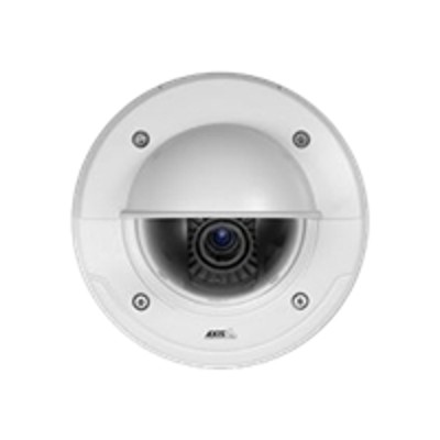 Axis 0512 001 P3384 VE Network Camera Network surveillance camera dome outdoor vandal weatherproof color Day Night 1280 x 960 vari focal aud