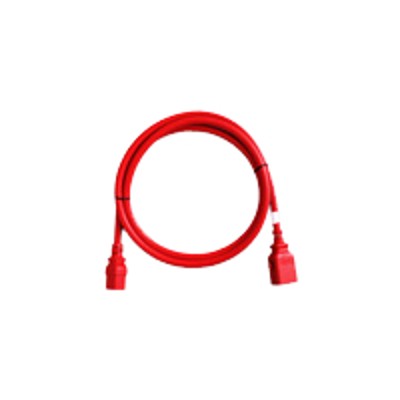 Raritan Computer SLC20C19 6FTK1 6PK SecureLock Power cable IEC 320 EN 60320 C20 to IEC 320 EN 60320 C19 6 ft coiled red pack of 6