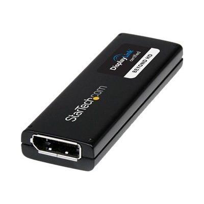 StarTech.com USB32DPPRO USB 3.0 to DisplayPort External Video Card Multi Monitor Adapter - USB to DP Adapter 2560x1600 StarTech.com USB32DPPRO USB 3.0 to DisplayPort External Video Card Multi Monitor Adapter - USB to DP Adapter 2560x1600