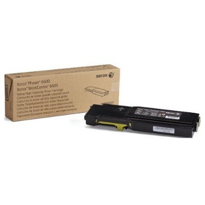 Xerox 106R02227 High Capacity Yellow Toner Cartridge for Phaser 6600 DNM 6600 YDN 6600DN 6600N 6600V_DNM WorkCentre 6605 DNM 6605DN 6605N