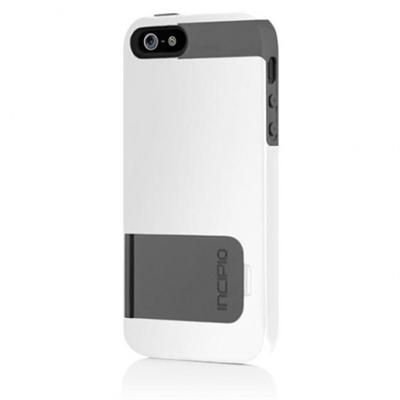 Kicksnap for iPhone 5 - Optical White / Charcoal Gray