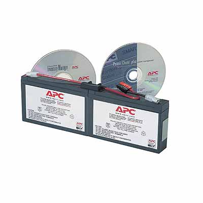 APC RBC18 Replacement Battery Cartridge 18 UPS battery 1 x lead acid black for PowerStack 450VA