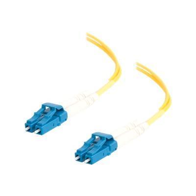 Cables To Go 11177 3m LC LC 9 125 OS1 Duplex Single Mode Fiber Optic Cable TAA Compliant Yellow Patch cable LC single mode M to LC single mode M 1