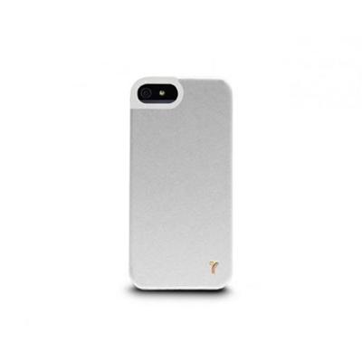 The Joy Factory Csd135 Royce For Iphone 5 - Premium Synthetic Leather Case - Silver White