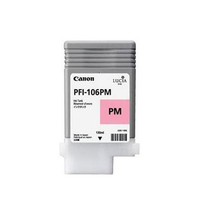 Canon 6626B001AA PFI 106 PM 130 ml photo magenta original ink tank for imagePROGRAF iPF6400 iPF6400SE IPF6450