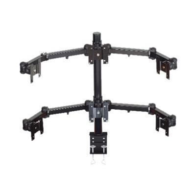 Premier Mounts MM-AC286 MM-AC286 - Mounting kit ( desk clamp mount mounting tube 2 triple display arms ) for 6 LCD displays - black - screen size: 10-22 Premier Mounts MM-AC286 MM-AC286 - Mounting kit ( desk clamp mount mounting tube 2 triple display arms ) for 6 LCD displays - black - screen size: 10-22