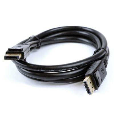 ViewSonic CB 00010555 DisplayPort cable DisplayPort M to DisplayPort M 6 ft black for VA2252 VA2452 VG2253 VG2449 VG2453 VG2753 VG2765 VX237