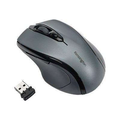 Kensington K72423WW Pro Fit Mid Size Mouse optical wireless 2.4 GHz USB wireless receiver graphite gray