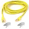 10Ft. RJ45 FastCAT 5e Patch Cable Snagless Molded Yellow