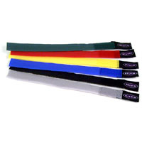 Belkin F8B024 Cable tie 8 in gray black blue yellow red green pack of 6