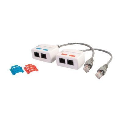 Cables To Go 37049 RJ45 NETWORK JACK SPLITTER KIT Cables To Go 37049 RJ45 NETWORK JACK SPLITTER KIT