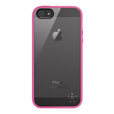 Belkin F8W153ttC01 View Case for cell phone polycarbonate thermoplastic polyurethane clear day glow for Apple iPhone 5