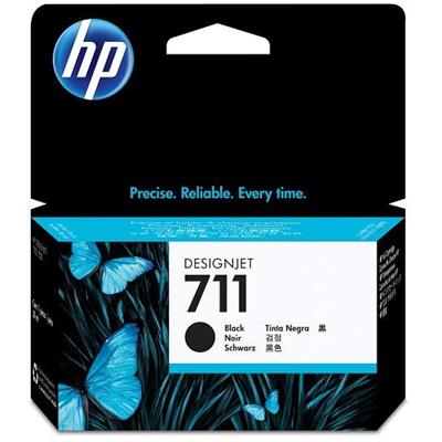HP Inc. CZ129A 711 38 ml black original ink cartridge for DesignJet T120 ePrinter T520 ePrinter