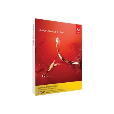 Adobe 65195002 Acrobat Xi Pro Student And Teacher Edition - Box Pack