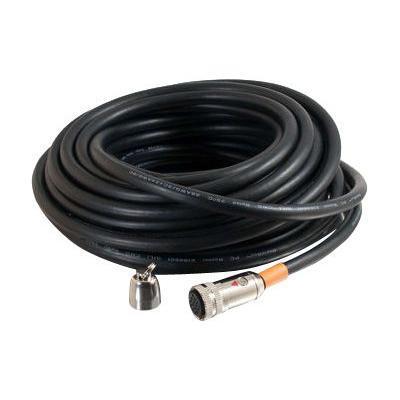 Cables To Go 60006 RapidRun Multi Format Runner Cable CMG rated Video audio cable MUVI connector F to MUVI connector F 75 ft shielded black