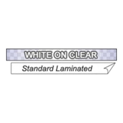 Brother Tc14z1 Laminated Tape - White  Transparent - Roll (0.35 In) 1 Roll(s) - For P-touch Pt-12  Pt-150  Pt-20  Pt-25  Pt-6  Pt-8  Pt-80