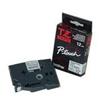 P-Touch 1 Extra Strength Adhesive Black on White 26.2 ft