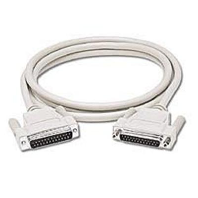 Cables To Go 02668 Serial cable DB 25 M to DB 25 M 15 ft white