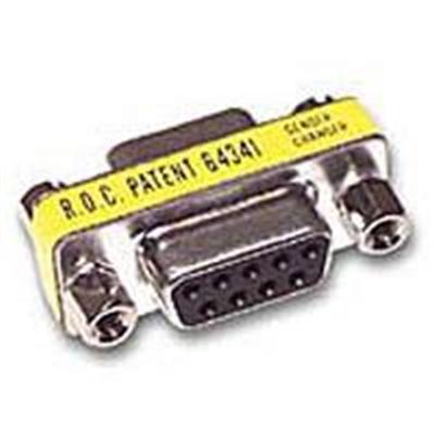 Serial gender changer - DB-9 (F) - DB-9 (F)