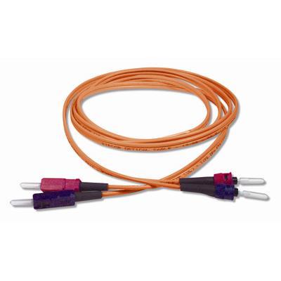 Cables To Go 09130 3m SC ST 62.5 125 OM1 Duplex Multimode PVC Fiber Optic Cable Orange Patch cable SC multi mode M to ST multi mode M 10 ft fiber