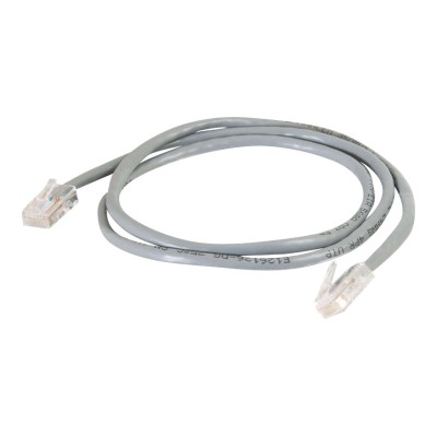 Cables To Go 22702 Cat5e Non Booted Unshielded UTP Network Patch Cable Patch cable RJ 45 M to RJ 45 M 25 ft CAT 5e gray