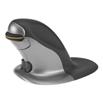 Posturite 9820098 Penguin Ambidextrous Vertical Mouse Small Mouse laser wired USB