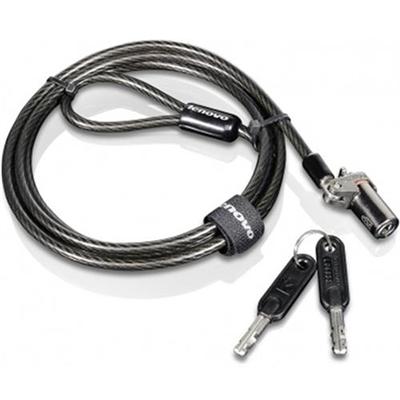 Lenovo 0B47388 Kensington MicroSaver DS Cable Lock From Security cable lock charcoal 5 ft for S510 ThinkCentre M900 Thinkpad 13 13 Chromebook Think