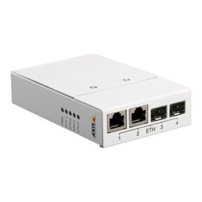 Axis 5027 041 T8604 Media Converter Switch Fiber media converter Gigabit Ethernet 10Base T 100Base TX 1000Base X 100Base X 2 ports RJ 45 SFP min
