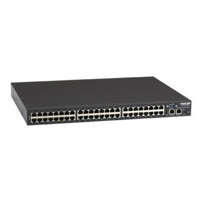 Black Box LES1248A R2 Advanced Console server 48 ports 10Mb LAN 100Mb LAN RS 232 PPP 1U