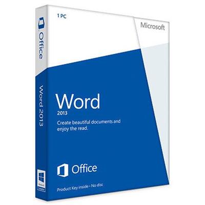 Microsoft 059-08267 Word 2013 - Box Pack