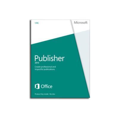 Microsoft 164-06987 Publisher 2013 - Box Pack