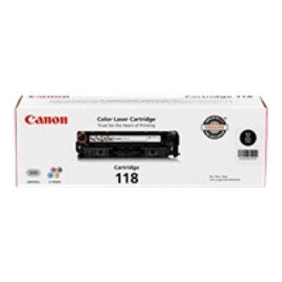 Canon 2662B004 Cartridge 118 2 pack black original toner cartridge for Color imageCLASS MF726 MF729 MF8380 MF8580 ImageCLASS LBP7660 MF8380 i SE