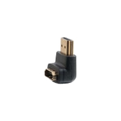 Cables To Go 40999 HDMI Male to HDMI Female 90° Down Angled Adapter HDMI adapter HDMI HDMI M to HDMI F black 90° connector