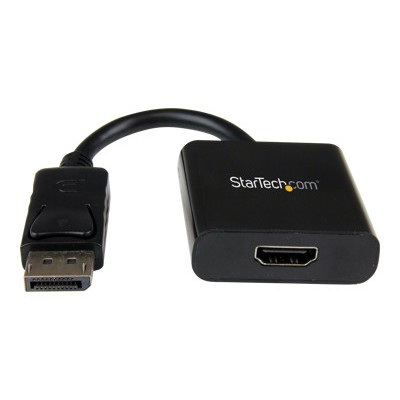 Startech Dp2hds Displayport To Hdmi Active Adapter Converter - Dp To Hdmi - Video Converter - Displayport - Black