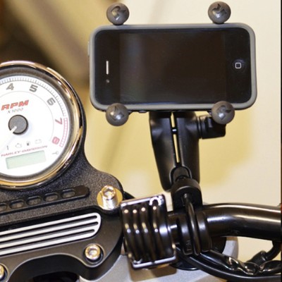 Ram Mounts Ram-b-149z-un7u X-grip Ram-b-149z-un7u - Mounting Kit ( Double Socket Arm  Cradle  U-bolt Base ) For Cellular Phone - High Strength Composite  Marine