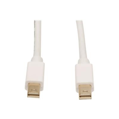 TrippLite P584-003 Mini DisplayPort Cable - Display cable - Mini DisplayPort (M) - Mini DisplayPort (M) - 3 ft - White TrippLite P584-003 Mini DisplayPort Cable - Display cable - Mini DisplayPort (M) - Mini DisplayPort (M) - 3 ft - White