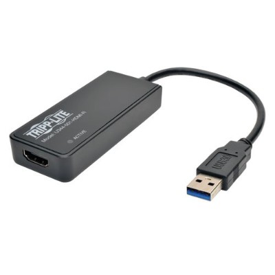 TrippLite U344-001-HDMI-R USB 3.0 to HDMI Adapter 2048 x 1152 / 60Hz Video Resolution TrippLite U344-001-HDMI-R USB 3.0 to HDMI Adapter 2048 x 1152 / 60Hz Video Resolution