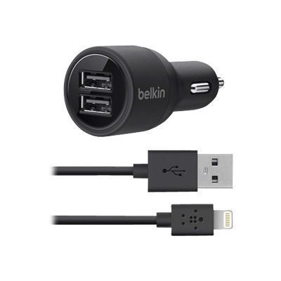 Belkin F8J071bt04 BLK Charge Two Devices At Once
