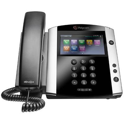 Polycom 2200 44600 025 VVX 600 VoIP phone H.323 SIP RTCP RTP SRTP multiline