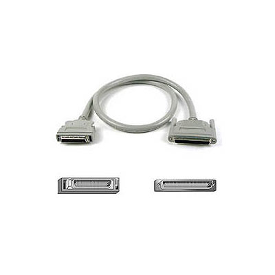 SCSI2/SCSI3 Adapter Cable with Thumbscrews - SCSI external cable - 4 ft