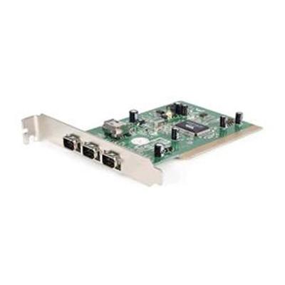 StarTech.com PCI1394 4 4 Port PCI 1394a FireWire Adapter Card with Digital Video Editing Kit FireWire adapter 4 ports