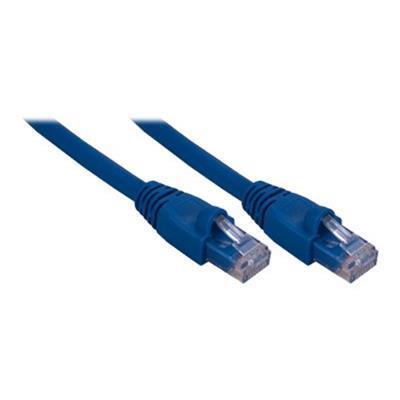 QVS CC715A 100BL Patch cable RJ 45 M to RJ 45 M 100 ft CAT 6a molded blue