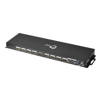 1x8 Hdmi Distribution Amplifier With 3d And 4kx2k - Video/audio Splitter - 8 Ports - Wall-mountable