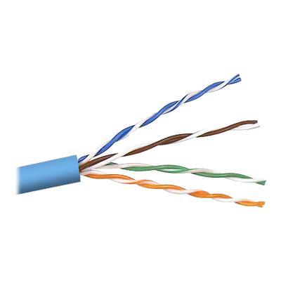 Belkin A7J304 500 BLU Bulk cable 500 ft UTP CAT 5e stranded blue