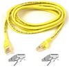 3Ft. RJ45 FastCAT 5e Patch Cable Snagless Molded Yellow