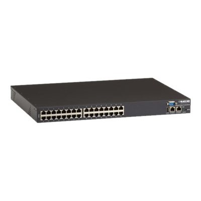 Black Box LES1332A Advanced Cellular Console server 32 ports 10Mb LAN 100Mb LAN RS 232 PPP 1U rack mountable