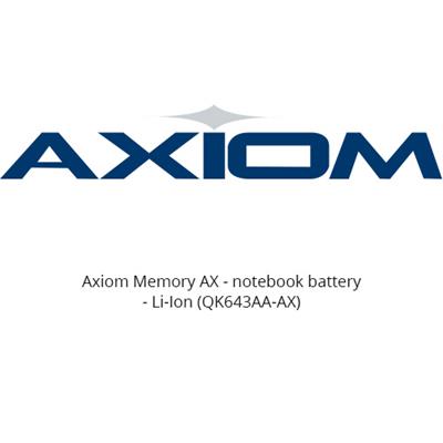 Axiom Memory QK643AA AX AX Notebook battery 1 x lithium ion 9 cell for EliteBook 8460p 8460w 8470p 8560p ProBook 6360b 6460b 6465b 6470b 6475b 65